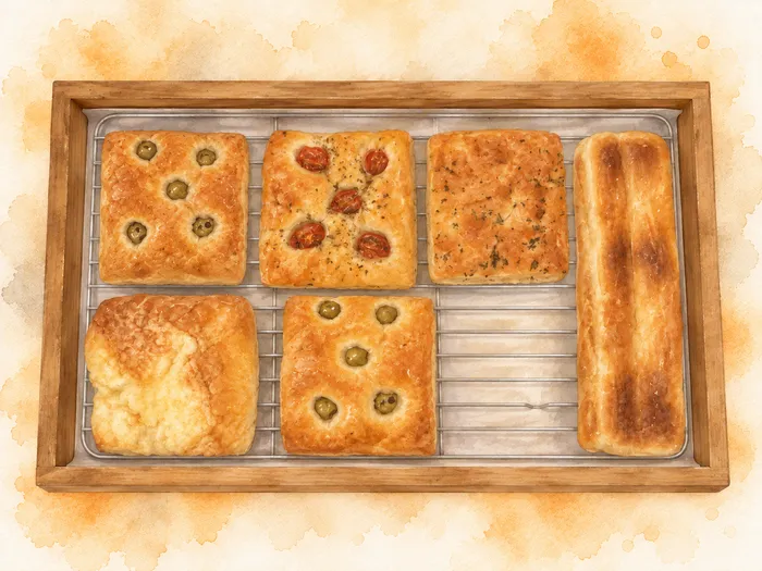 食事パンと選べるフォカッチャ